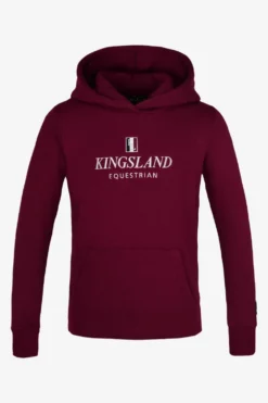 Kingsland Tröjor|Kingsland-Caic Uniex Hoodie Burgundy