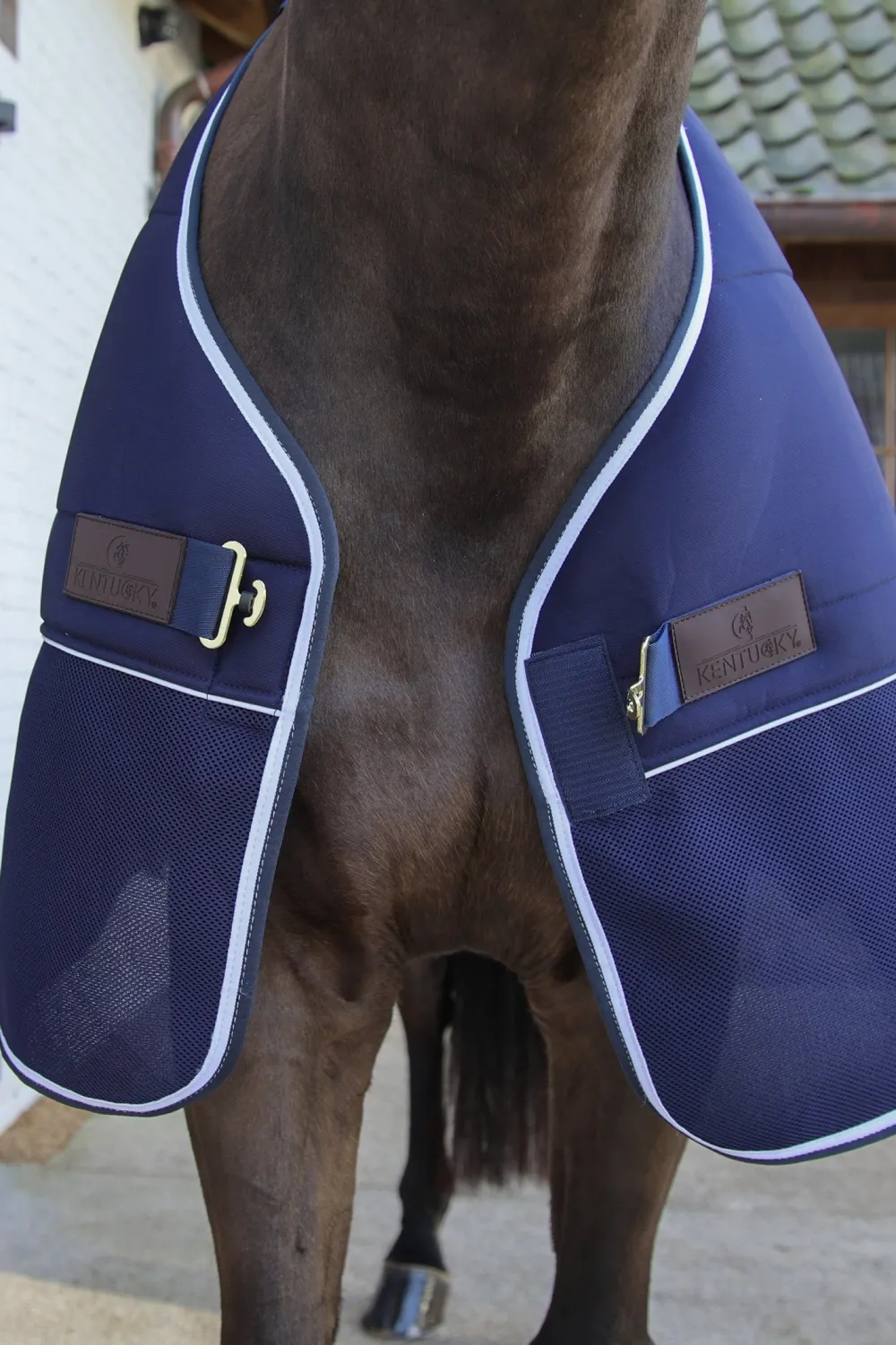 Kentucky Horsewear Hästtäcken & Flughuvor|Kentucky Horsewear-Comfort 3D Fleece Liner Navy