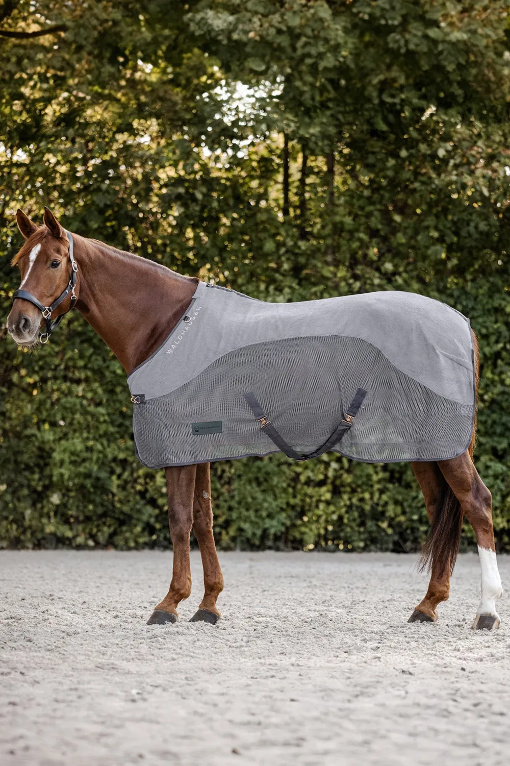 Waldhausen Flugskydd-COMFORT Fleece/Flugtäcke Grå