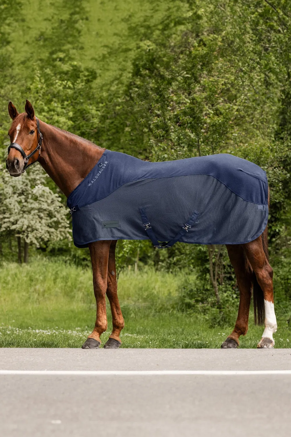 Waldhausen Flugskydd-COMFORT Fleece/Flugtäcke Navy