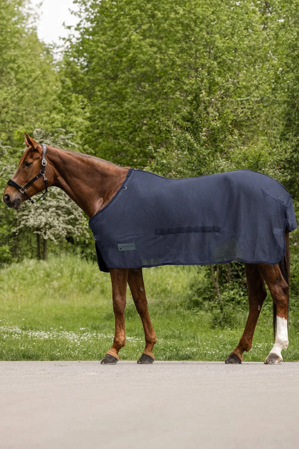 Waldhausen Flugskydd-COMFORT Flugtäcke med Magplatta Navy