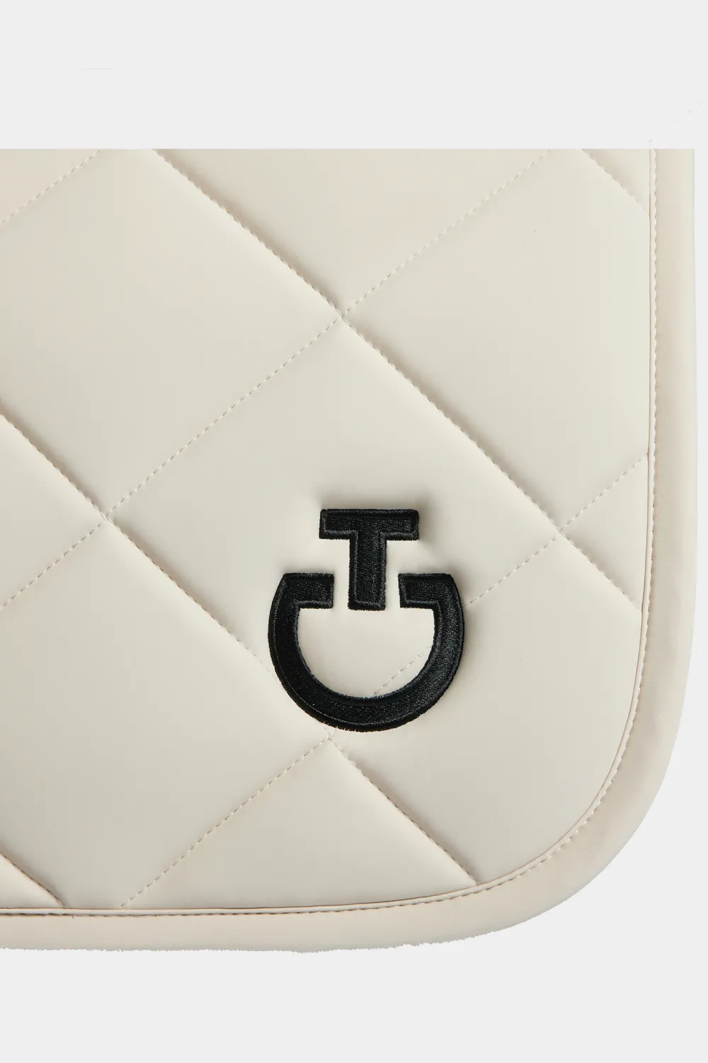 Cavalleria Toscana Cavalleria Toscana|Schabrak & Huvor-Diamond Quilt Jersey Hoppschabrak Beige