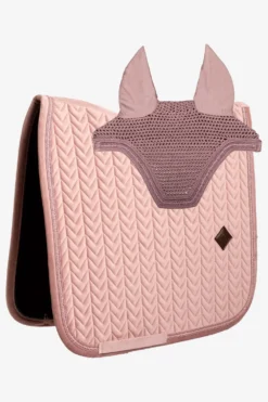 Kentucky Horsewear Kentucky Horsewear|Schabrak & Huvor-Dressyr Mini Pearl Set Old Rose