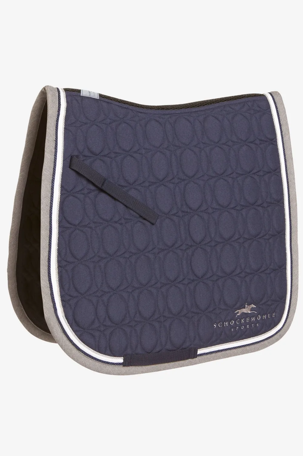 Schockemöhle Schabrak & Huvor|Schockemöhle-Dressyrschabrak Air Cool Navy/Silver