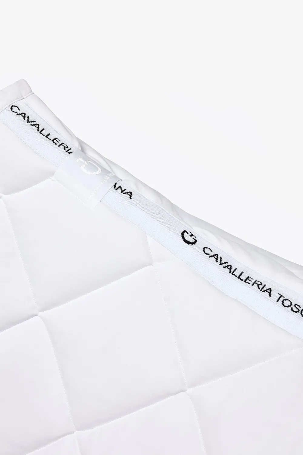 Cavalleria Toscana Cavalleria Toscana|Schabrak & Huvor-Dressyrschabrak Diamantquiltning Vit