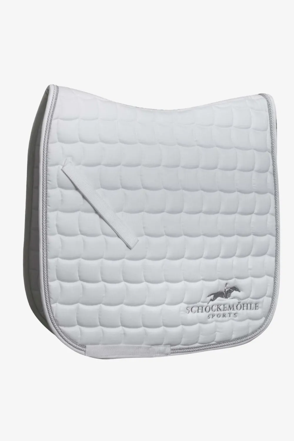 Schockemöhle Schabrak & Huvor|Schockemöhle-Dressyrschabrak Dynamite White/Silver