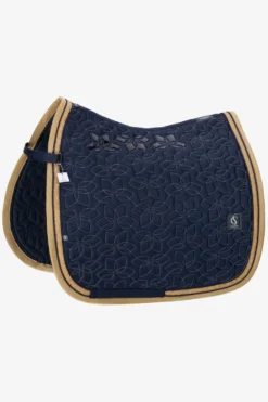Eskadron Schabrak & Huvor|Eskadron-Dressyrschabrak Kontrast Classic Sports-26 Navy