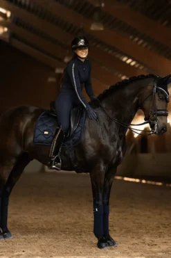 Equestrian Stockholm Schabrak & Huvor-Dressyrschabrak Modern Cob
