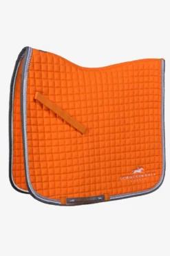 Schockemöhle Schabrak & Huvor|Schockemöhle-Dressyrschabrak Neo Star Orange/Grey