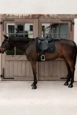 Kentucky Horsewear Kentucky Horsewear|Schabrak & Huvor-Dressyrschabrak Sparkling Svart