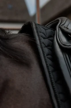 Kentucky Horsewear Kentucky Horsewear|Schabrak & Huvor-Dressyrschabrak Sparkling Svart