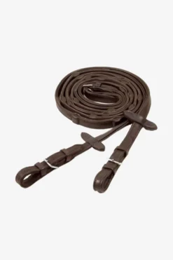 Schockemöhle Schockemöhle|Tyglar & Hjälptyglar-Durasoft Tyglar Grip Brun