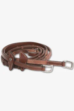 Lippo Lippo|Tyglar & Hjälptyglar-Eccelente Gummityglar med Stopp Buckle Loop Cognac
