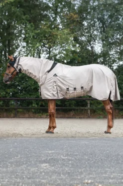 QHP Qhp-Eksemtäcke med Hals Beige