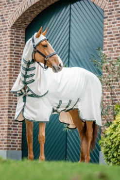 Horseware Horseware|Flugskydd-Eksemtäcke Rambo Silver/Grön
