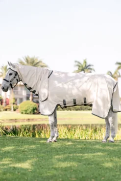 Horseware Horseware|Flugskydd-Eksemtäcke Rambo XL Silver/Grön