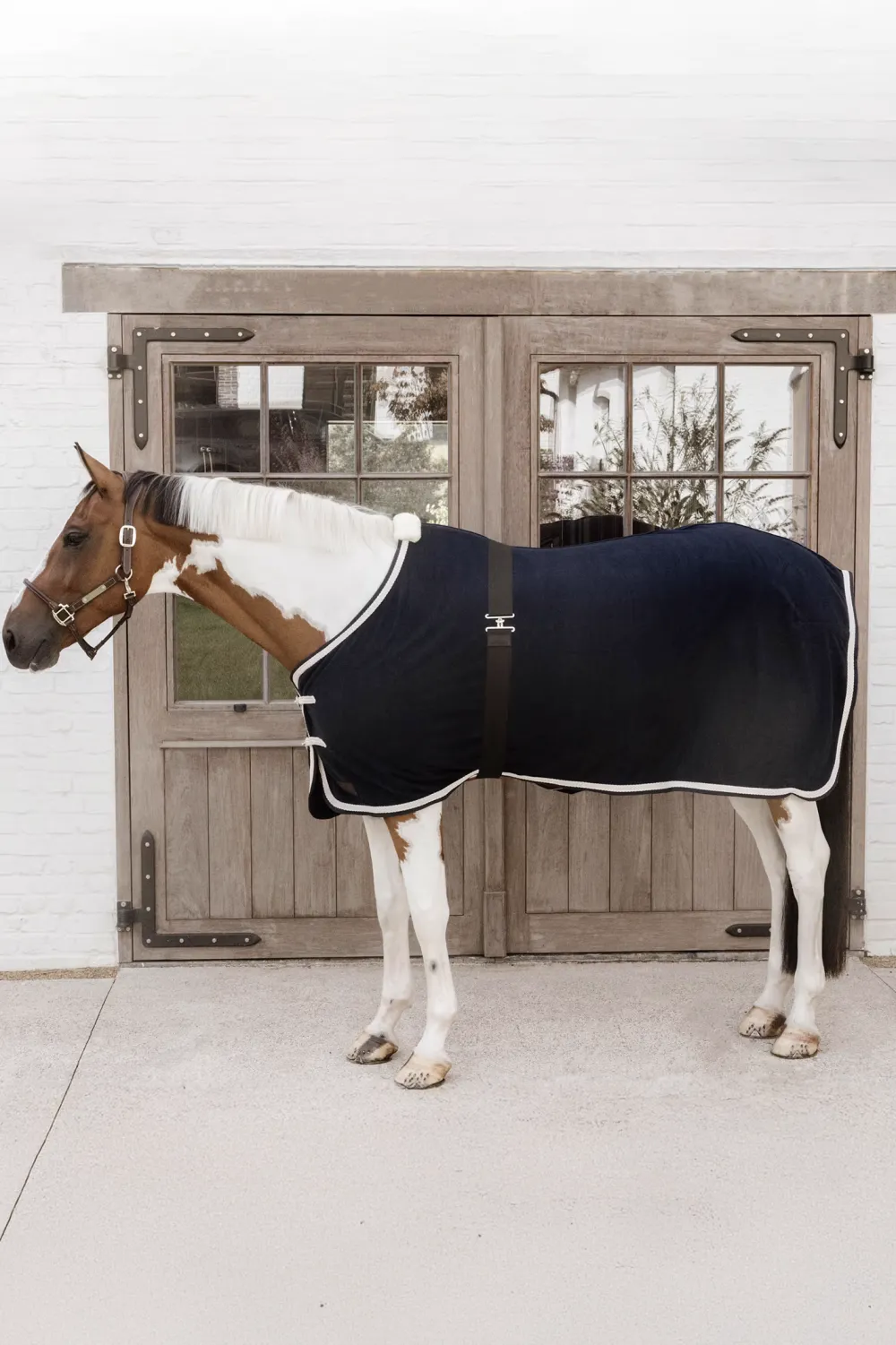 Kentucky Horsewear Hästtäcken & Flughuvor|Kentucky Horsewear-Elastisk Täckesgjord Svart