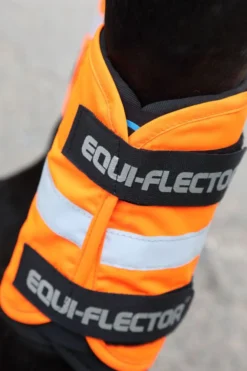 Shires Shires|Benskydd & Benlindor-Equi-Flector Benreflexer Orange
