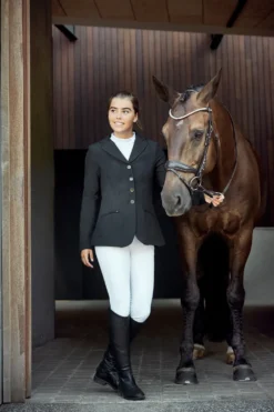 Barn Equipage Equipage|Kavajer & Skjortor-Filipa Kavaj Junior Svart