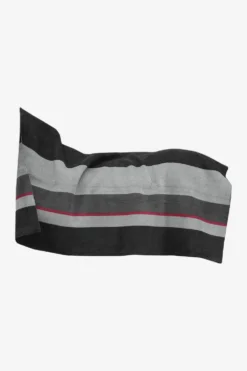 Kentucky Horsewear Hästtäcken & Flughuvor|Hästtäcken & Flughuvor-Fleecefilt Stripes 140*120 Svart/Grå