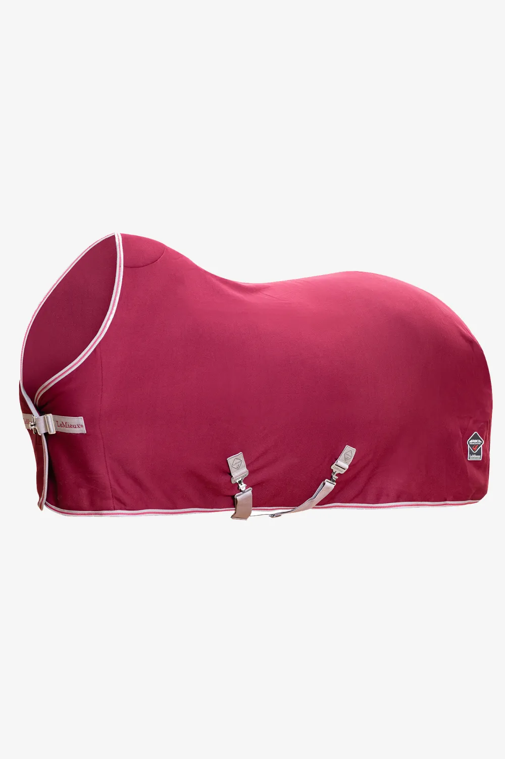 LeMieux Hästtäcken & Flughuvor|Lemieux-Fleecetäcke Arika Jersey-Tek Burgundy