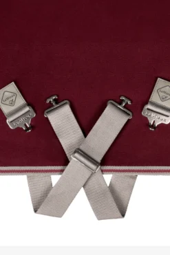 LeMieux Hästtäcken & Flughuvor|Lemieux-Fleecetäcke Arika Jersey-Tek Burgundy