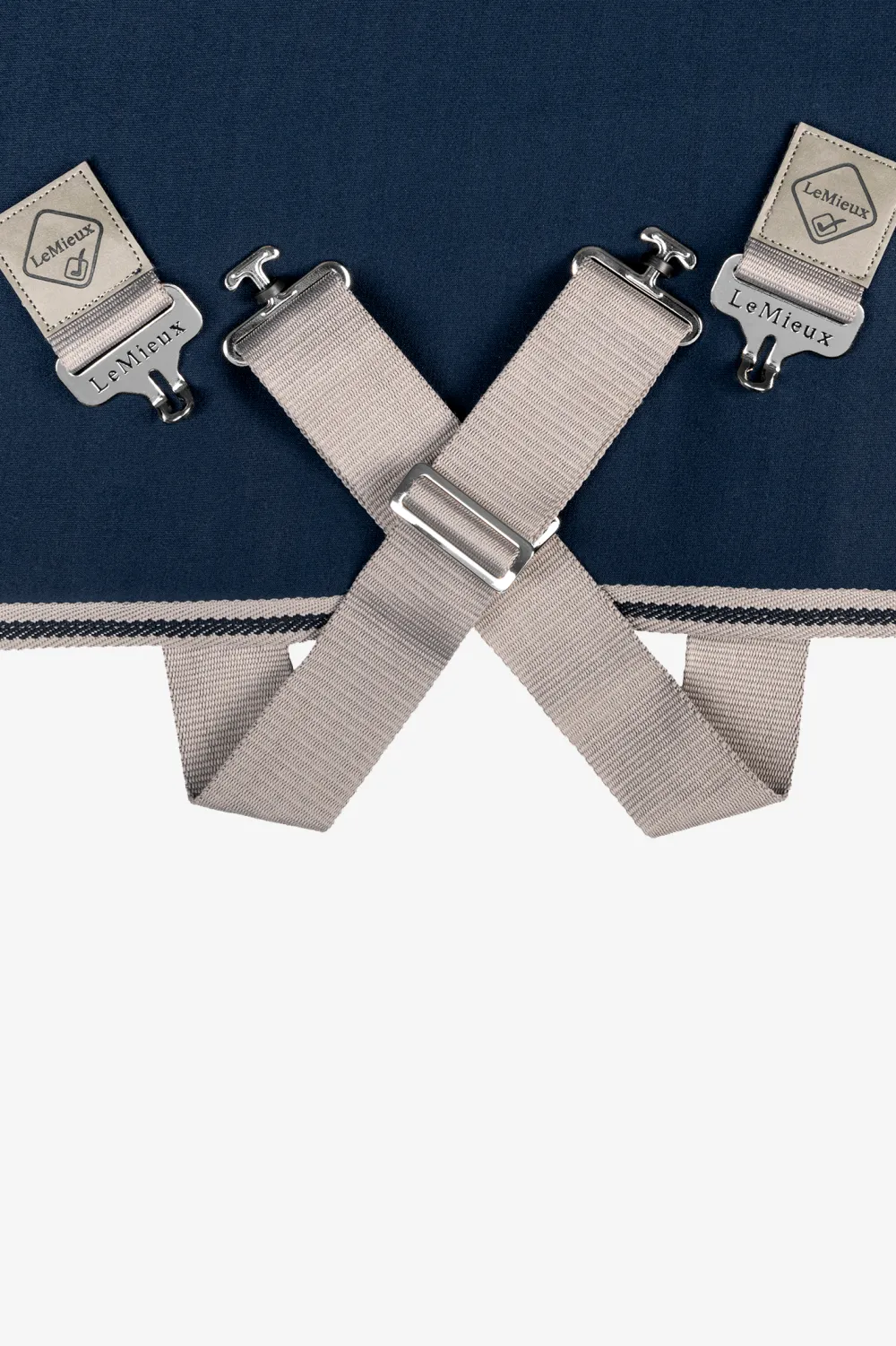 LeMieux Hästtäcken & Flughuvor|Lemieux-Fleecetäcke Arika Jersey-Tek Navy