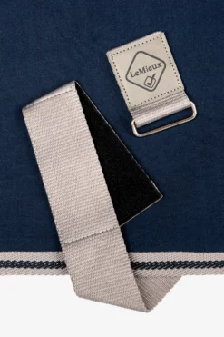 LeMieux Hästtäcken & Flughuvor|Lemieux-Fleecetäcke Arika Jersey-Tek Navy