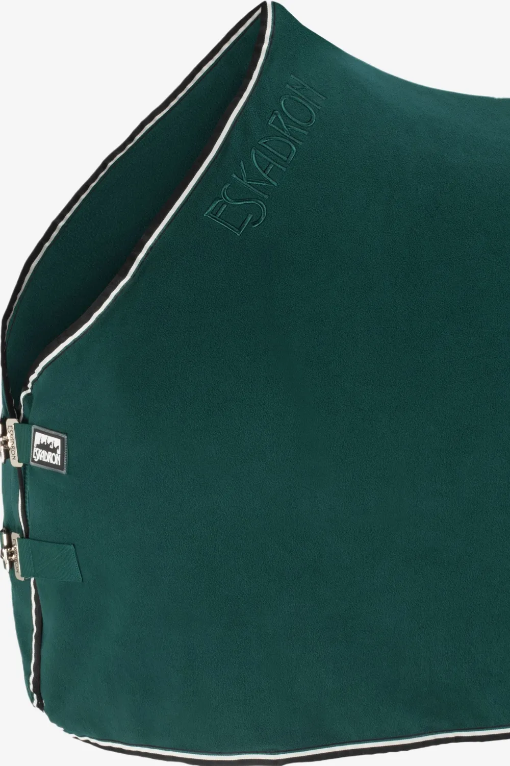 Eskadron Hästtäcken & Flughuvor|Eskadron-Fleecetäcke Core Contrast Racinggreen