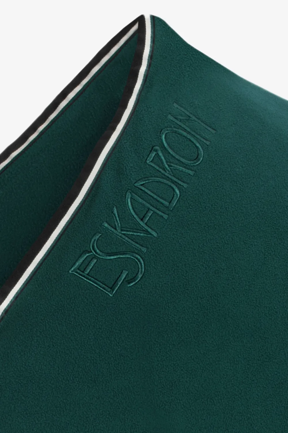 Eskadron Hästtäcken & Flughuvor|Eskadron-Fleecetäcke Core Contrast Racinggreen