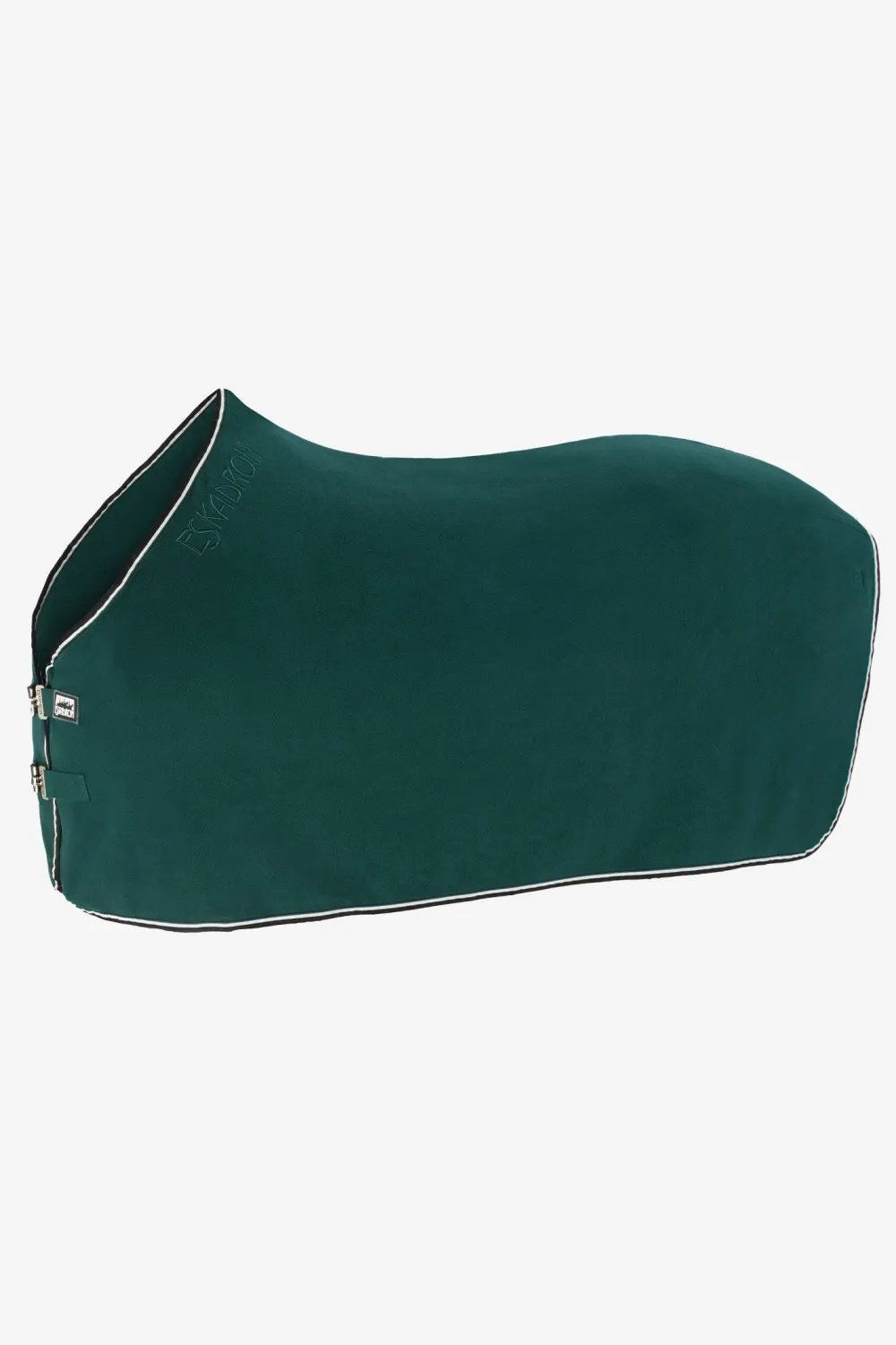 Eskadron Hästtäcken & Flughuvor|Eskadron-Fleecetäcke Core Contrast Shetty Racinggreen
