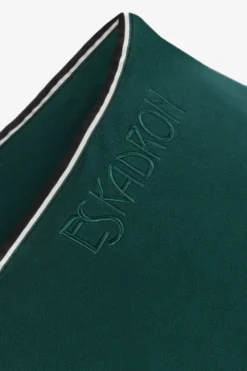 Eskadron Hästtäcken & Flughuvor|Eskadron-Fleecetäcke Core Contrast Shetty Racinggreen
