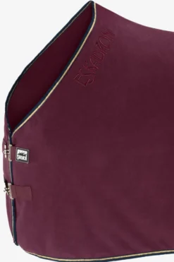 Eskadron Hästtäcken & Flughuvor|Eskadron-Fleecetäcke Core Contrast Shetty Blackberry