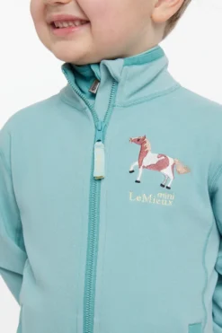 LeMieux Lemieux-Fleecetröja Mini Mari Junior Turkos