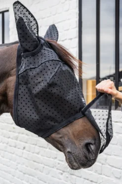 Kentucky Horsewear Kentucky Horsewear|Flugskydd-Flughuva Hjärta Öron + Nos Svart