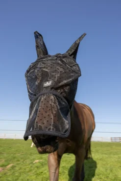 Kentucky Horsewear Kentucky Horsewear|Flugskydd-Flughuva Hjärta Öron + Nos Svart