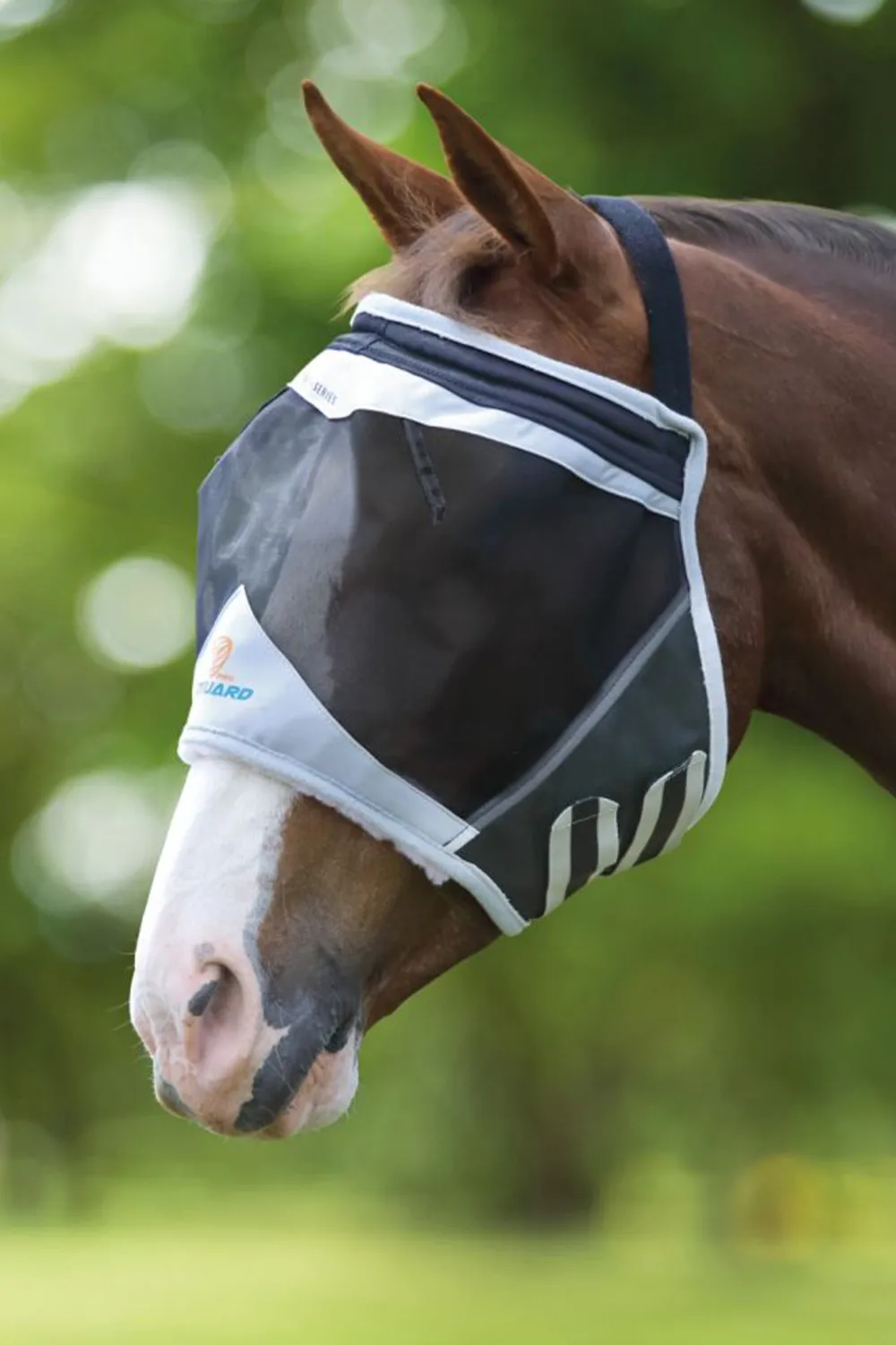 Shires Shires|Flugskydd-Flughuva utan öron Jet Black