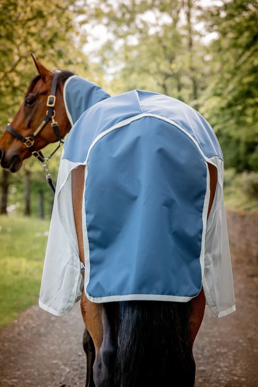 Horseware Horseware|Flugskydd-Flug/Regntäcke Amigo AmEco Teal/Grey