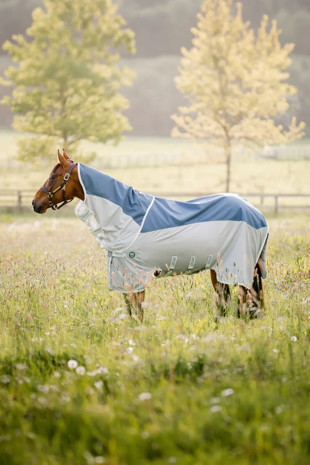 Horseware Horseware|Flugskydd-Flug/Regntäcke Amigo AmEco Teal/Grey