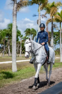 Horseware Horseware|Flugskydd-Flugridtäcke Amigo Grå/Silver