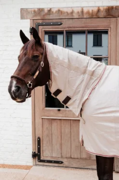 Kentucky Horsewear Kentucky Horsewear|Flugskydd-Flugtäcke Mesh Med Magplatta Beige