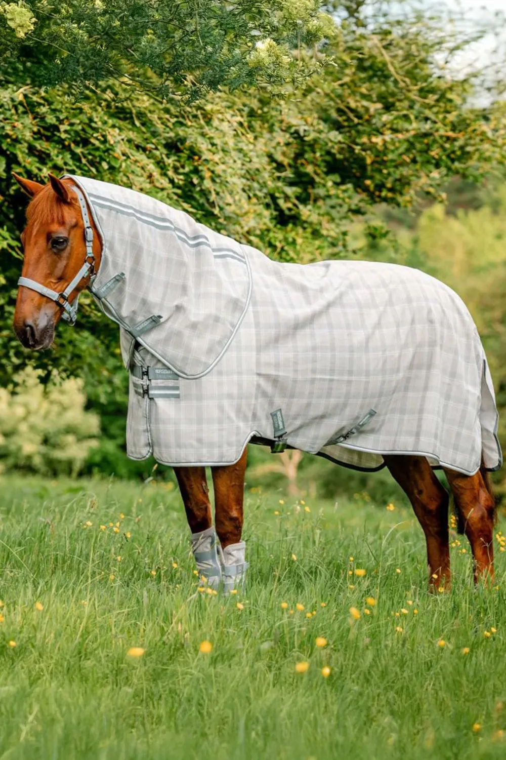 Horseware Horseware|Flugskydd-Flugtäcke Newmarket m.Hals Witney Charcoral