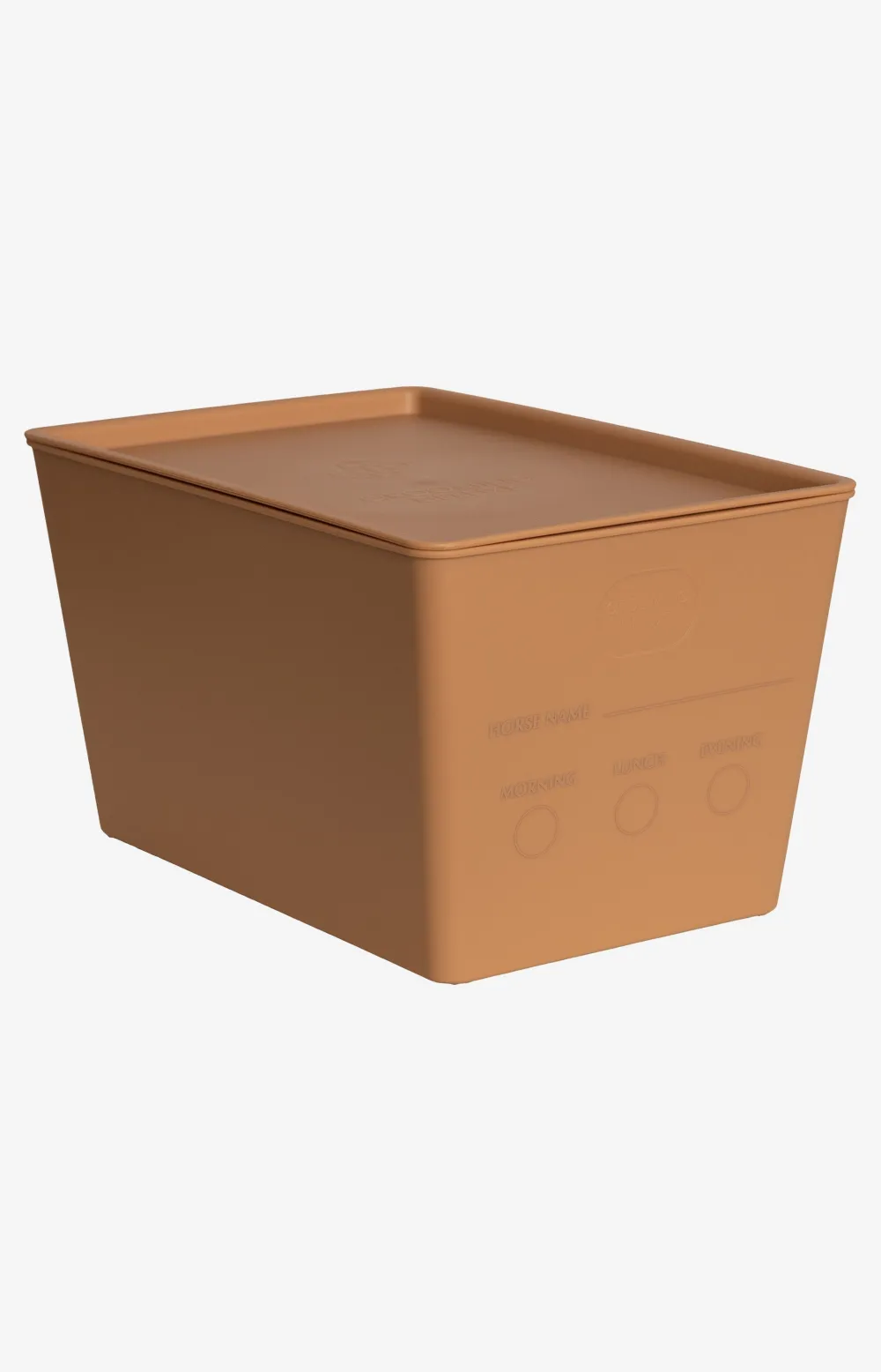 Grooming Deluxe Grooming Deluxe|Utfodring & Hinkar-Foderlåda m Lock 7L Beige