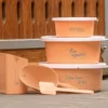 Waldhausen Utfodring & Hinkar-Foderskål med Lock 8L Peach