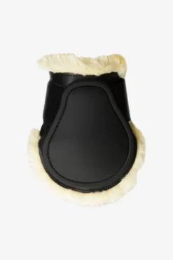 Kentucky Horsewear Benskydd & Benlindor-Fårskinn Bakskydd Svart