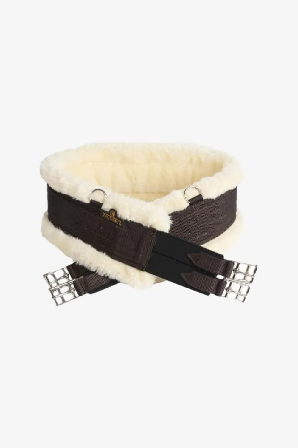Kentucky Horsewear Sadelgjordar & Tillbehör|Kentucky Horsewear-Fårskinnsgjord Brun