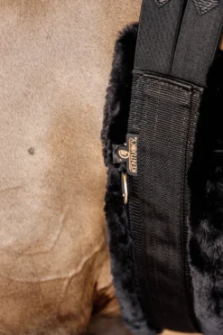 Kentucky Horsewear Kentucky Horsewear|Sadelgjordar & Tillbehör-Fårskinnsgjord Svart/Svart
