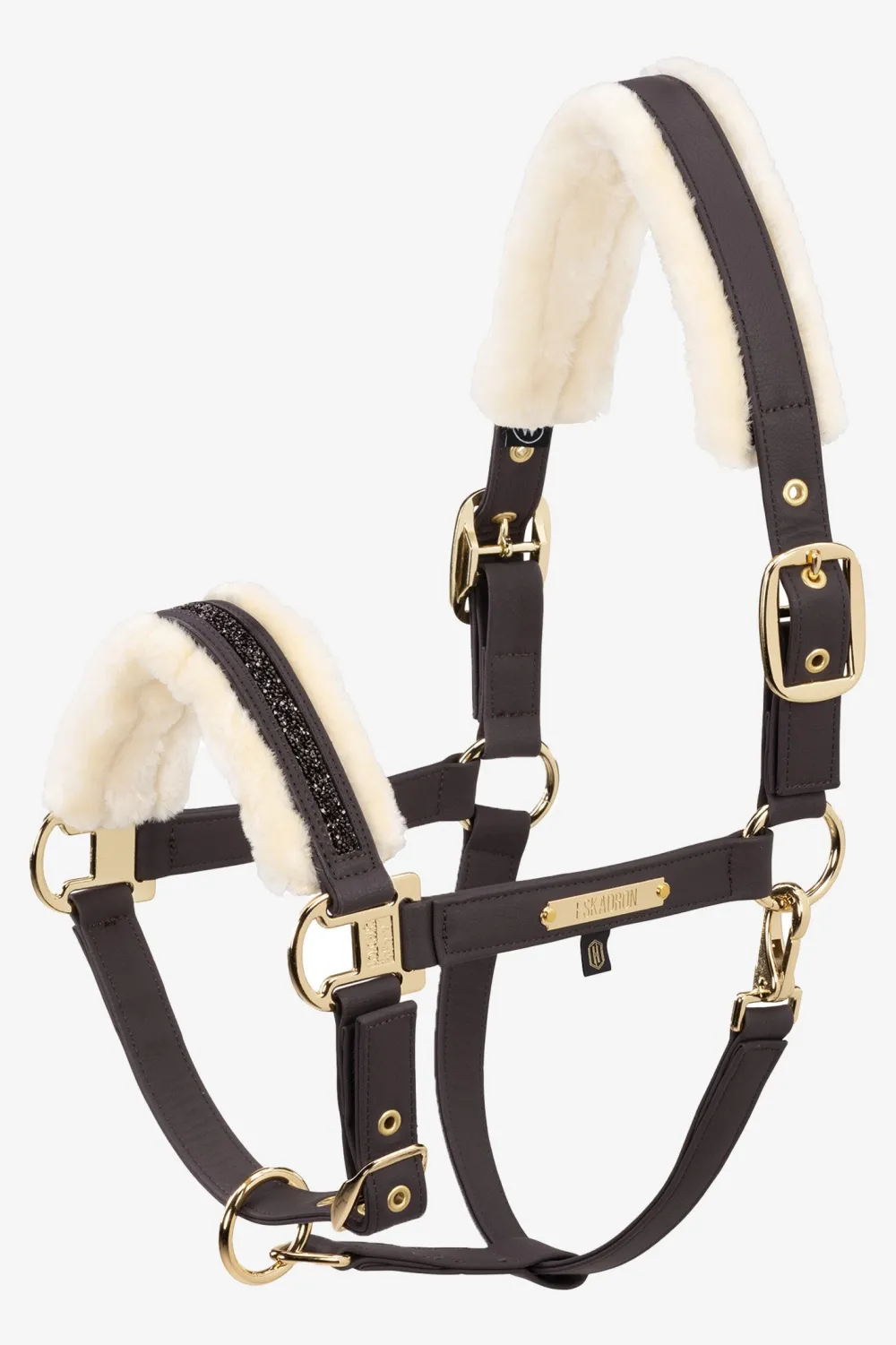 Eskadron Eskadron-Fårskinnsgrimma Heritage AW25 Black Truffle