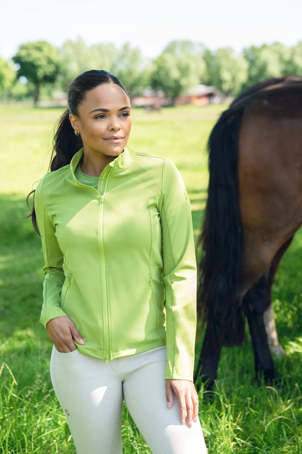 Pikeur Pikeur|Tröjor & Toppar-Funktionströja Core Leaf Green