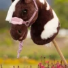 Barn LeMieux Käpphästar|Lemieux-Grimma + Grimskaft Vogue Käpphäst Mallow
